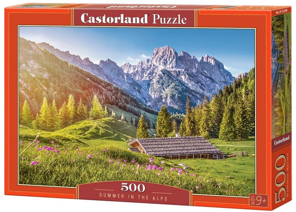 Пазл Castorland Лето в Альпах 500 дет.
