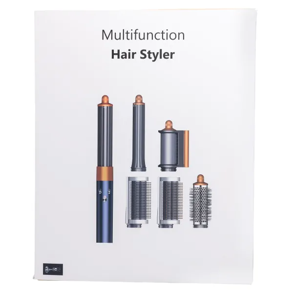 Мультистайлер для волосся Airwrap Complete Long 6 насадок Синій (29878746) - фото 9 Мультистайлер для волосся Airwrap Complete Long 6 насадок Синій (29878746) - фото 9