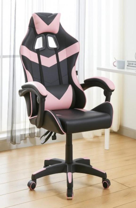 Кресло геймерское Bonro BN-810 Розовый (42400280)