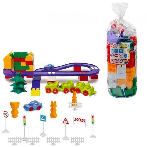 Конструктор пластиковий №6 1-216 130 ел.