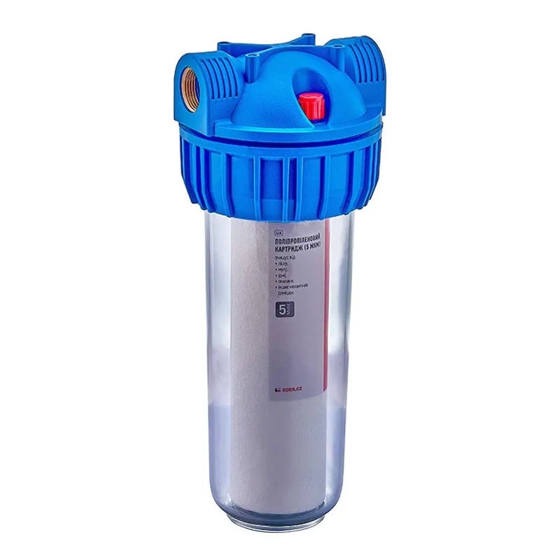 Колба фильтра для холодной воды KOER KV-24-1 колба 3-х составляющая 8 атм. 1" (OL-KR5019)