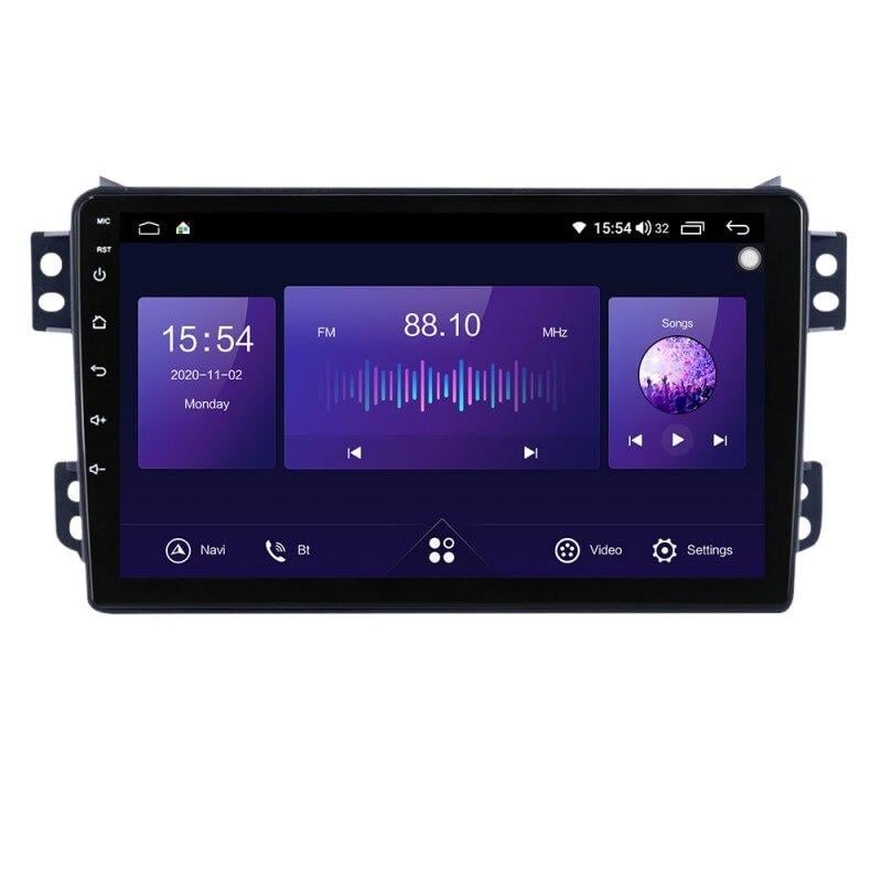 Автомагнитола для Suzuki Splash Ritz Opel Agila 2008-2014 4 core/Base/Android 13/Platform JAC (М-49779-9-В1)