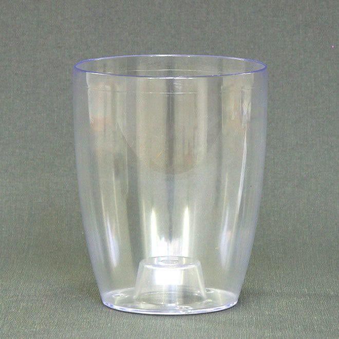 Горшок пластмассовый для орхидей Flora Coubi круглый 16 см 90992 Прозрачный (DR012936)