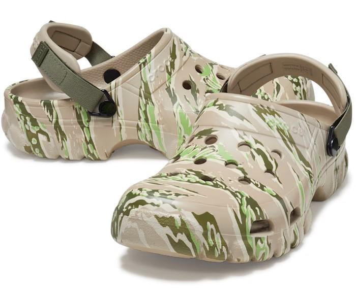 Сабо Crocs Offroad Sport Camo р. 45-46 Cobblestone (24039533)