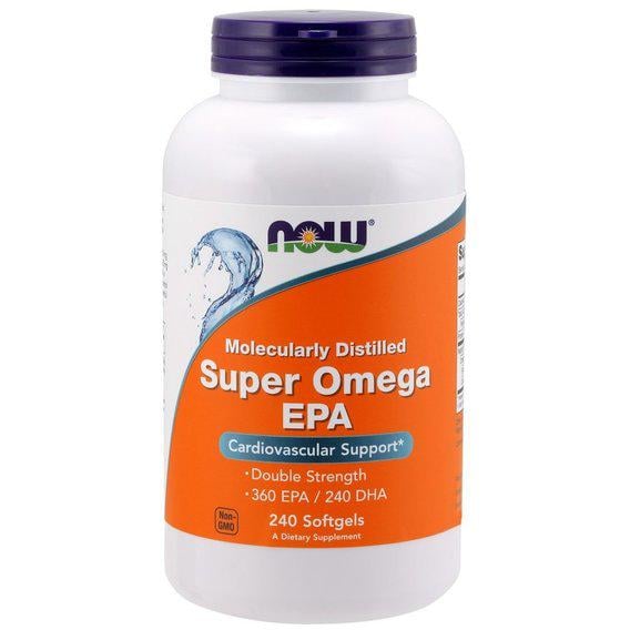 Омега 3 NOW Foods Super Omega EPA 1200 мг 360/240 240 Softgels