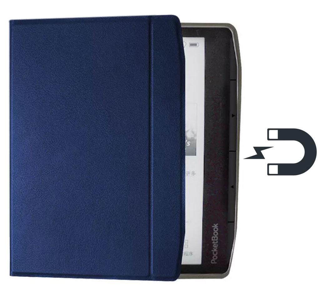 Чехол-обложка Primolux Flip для электронной книги PocketBook 700 Era Dark Blue (PB700-U-16-WW) - фото 4 Чехол-обложка Primolux Flip для электронной книги PocketBook 700 Era Dark Blue (PB700-U-16-WW) - фото 4