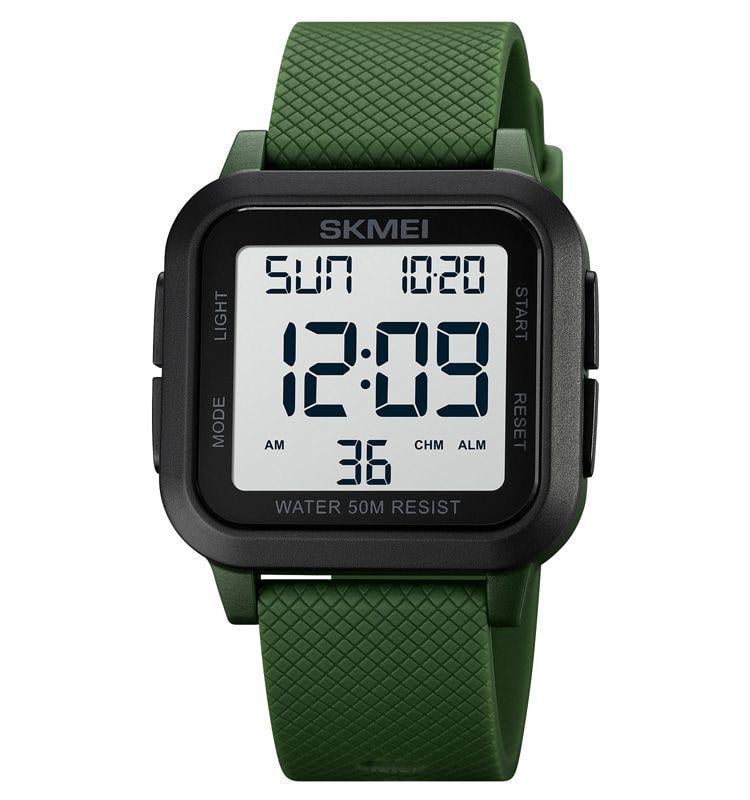 Наручные часы мужские Skmei Chess 1894AGWT White/Green