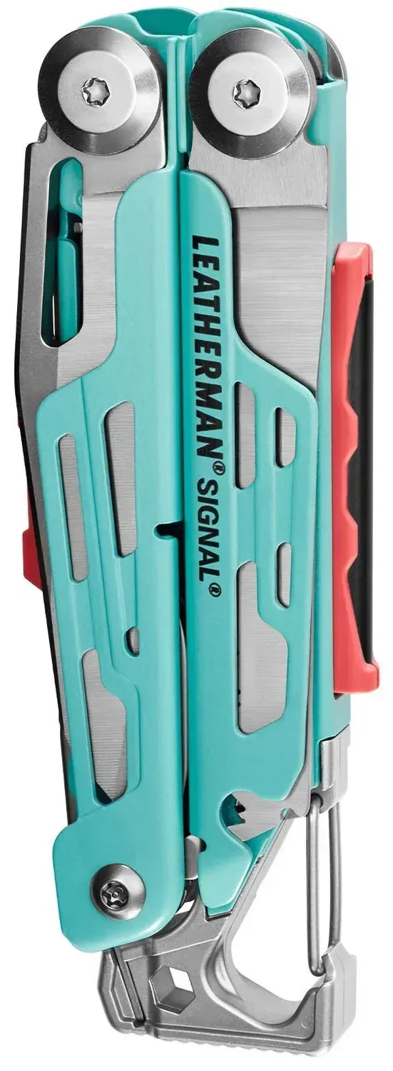 Мультитул Leatherman Signal 19 інструментів з чохлом Aqua/Silver (26258094) - фото 3