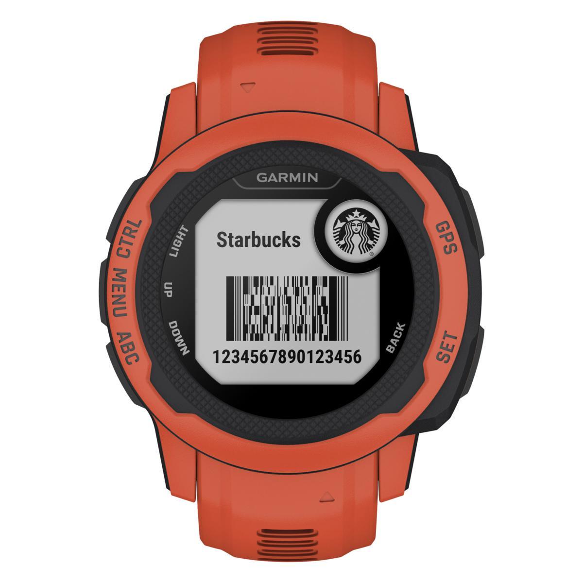 Смарт-часы Garmin Instinct 2S-Standard Edition Poppy (010-02563-16) - фото 4