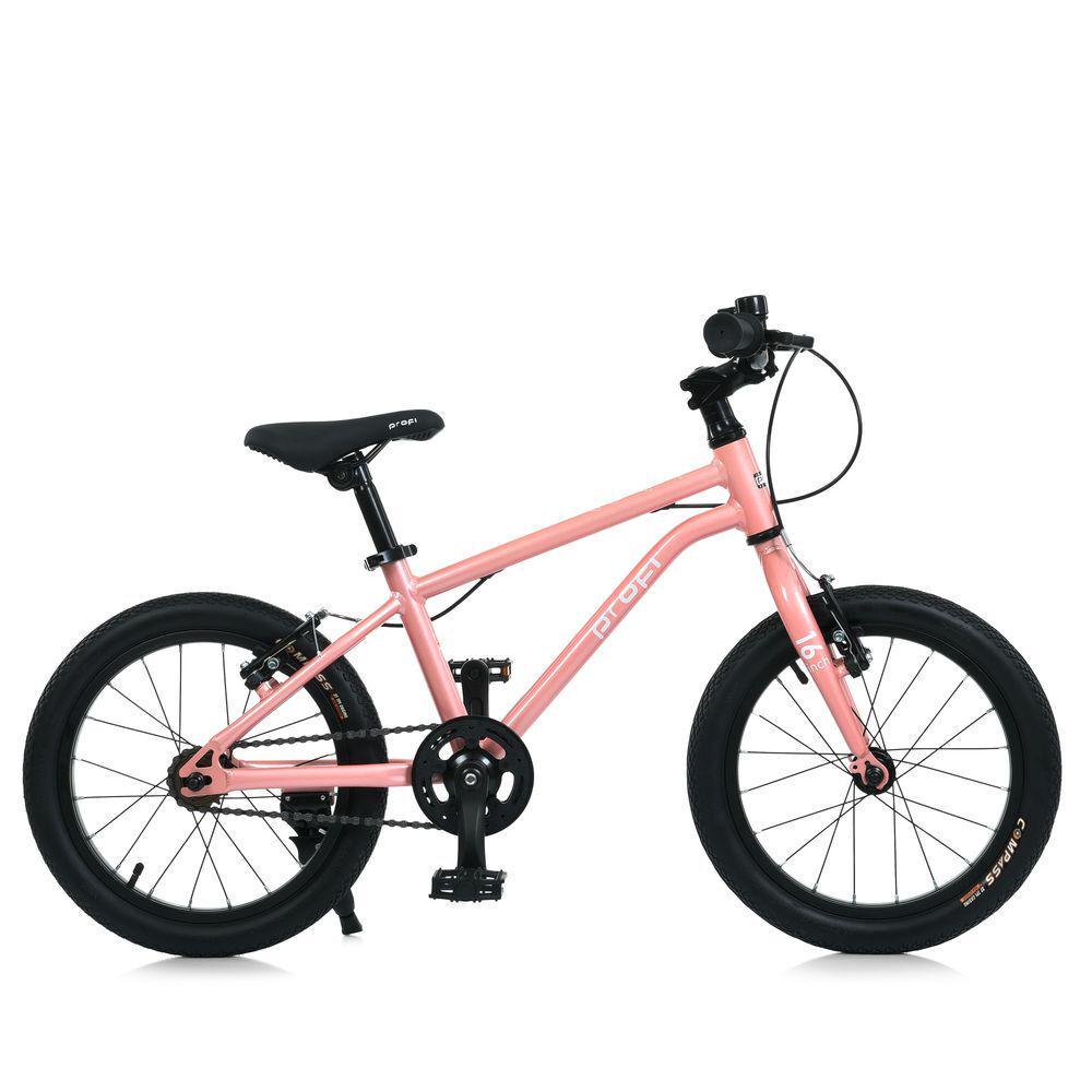 Дитячий велосипед PROF1 Lighty 16" алюмінієвий Рожевий - фото 2 Дитячий велосипед PROF1 Lighty 16" алюмінієвий Рожевий - фото 2