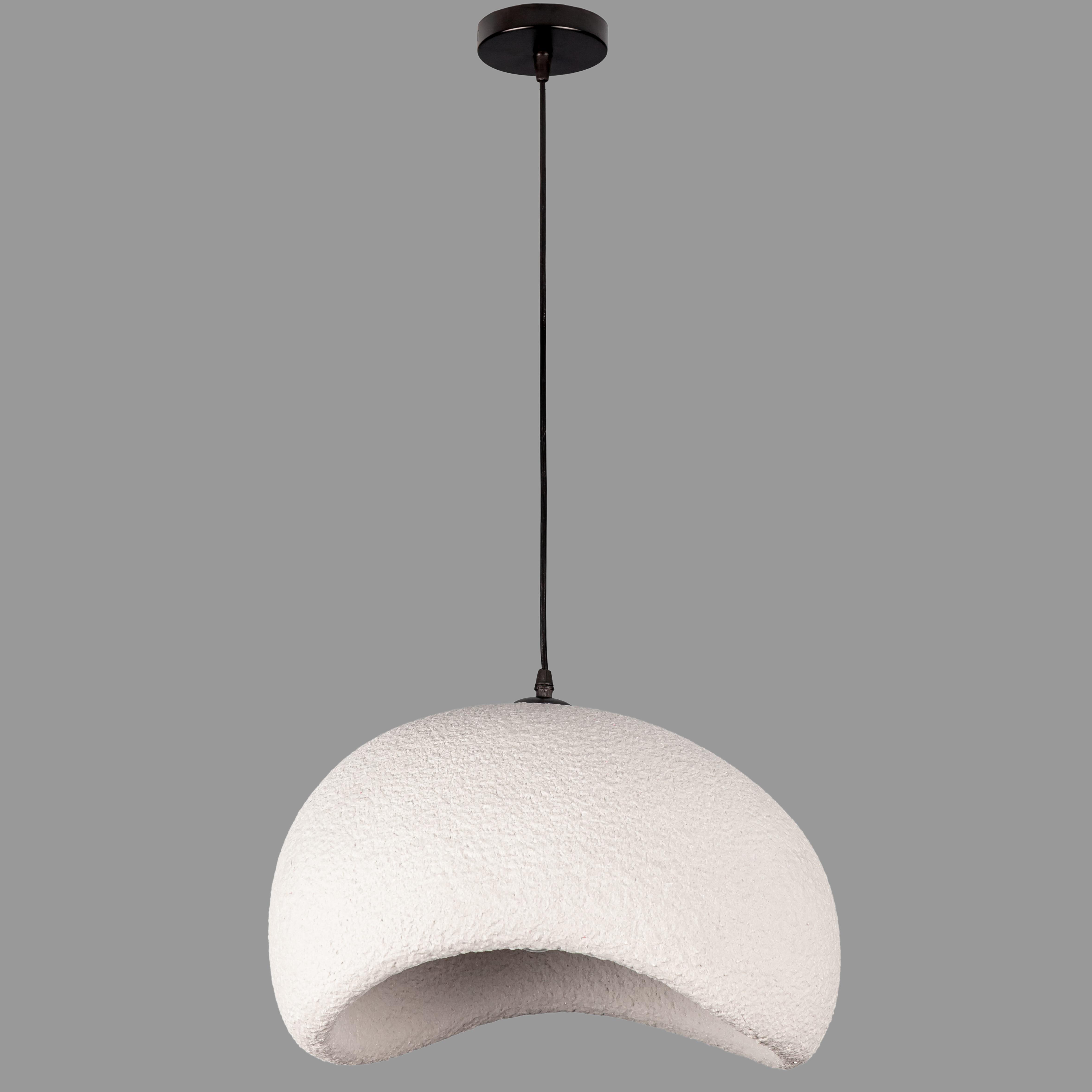 Светильник гипсовый Wabi-Sabi Облако 40 см Серый (909-XL3563 (400) GREY)