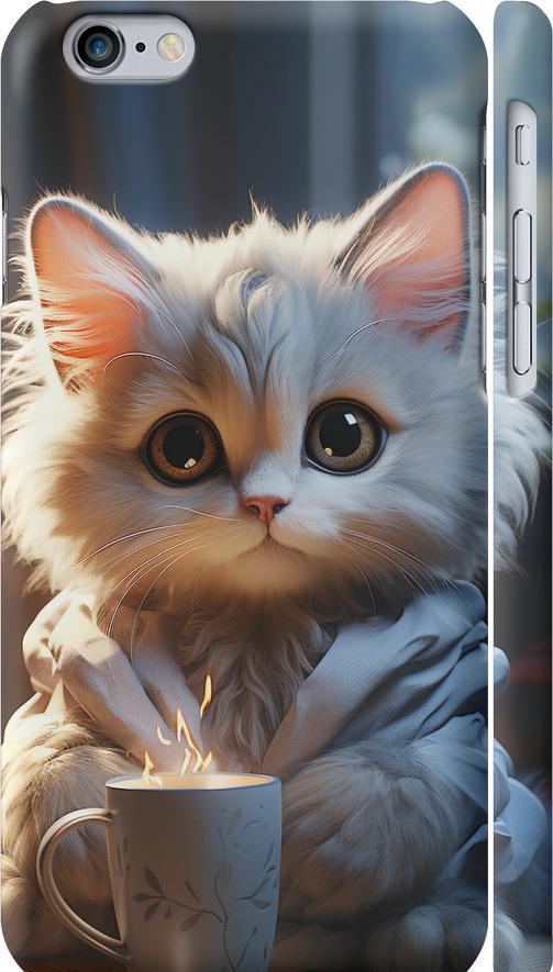 Чехол на iPhone 6s White cat (5646m-90-42517)