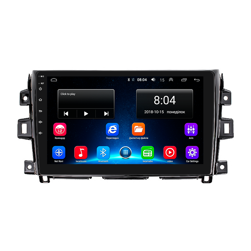 Магнитола штатная Lesko для Nissan Navara Frontier IV D23 2014- г. (9530-39886)