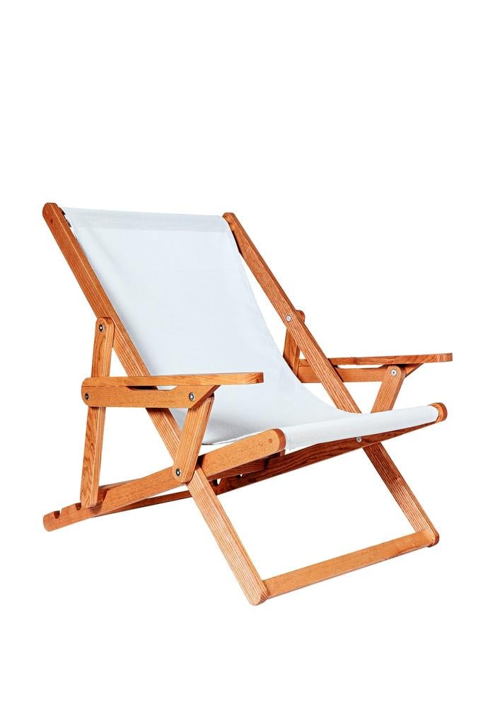 Кресло-шезлонг Woodsun Chalet Chair Classik из массива дерева ясень/тик (48383)