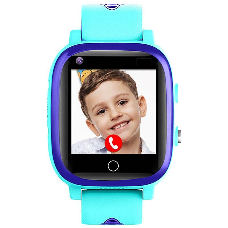 Годинник-телефон дитячий Jetix T-Watch 2 з 4G видеозвонком і пульсометром Blue (JTW02) Годинник-телефон дитячий Jetix T-Watch 2 з 4G видеозвонком і пульсометром Blue (JTW02)