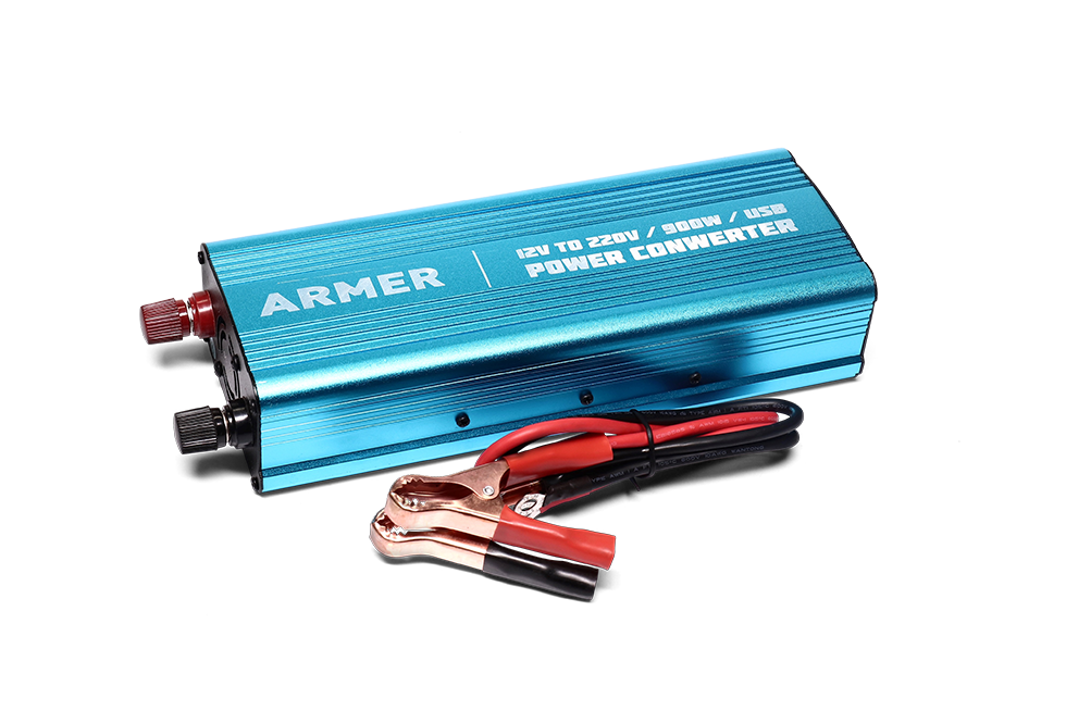 Преобразователь напряжения Armer 12-220 В 900 Вт USB модифицированный синус (ARM-PI1000)