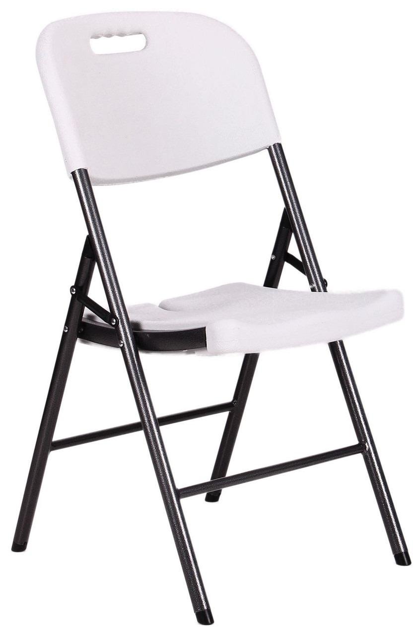 Стул складной Knox пластик Белый - фото 2