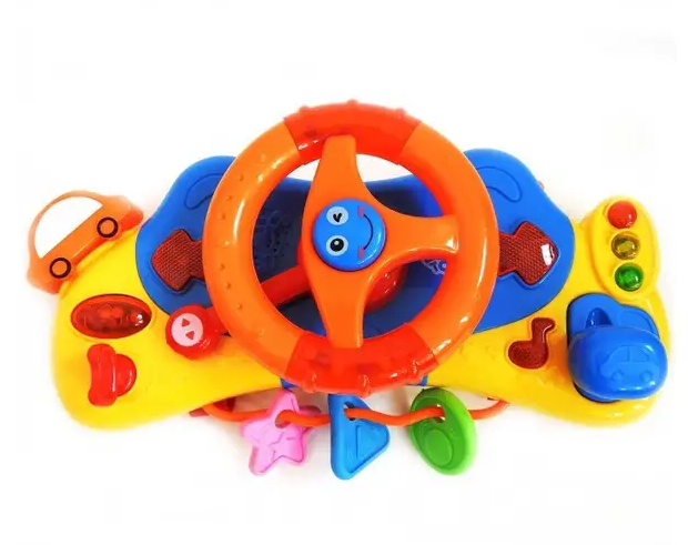Іграшка музична Limo Toy Дитяче кермо з кріпленням на коляску (25553139)