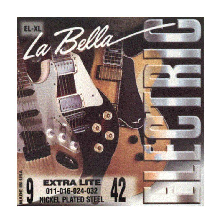 Струны для электрогитары La Bella EL-XL 9-42 (112521)
