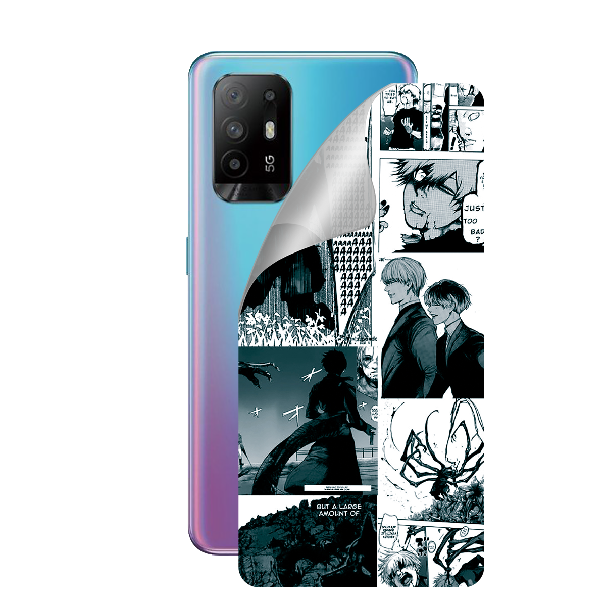 Поліуретанова плівка для Oppo Reno6 5G серії Print Armor