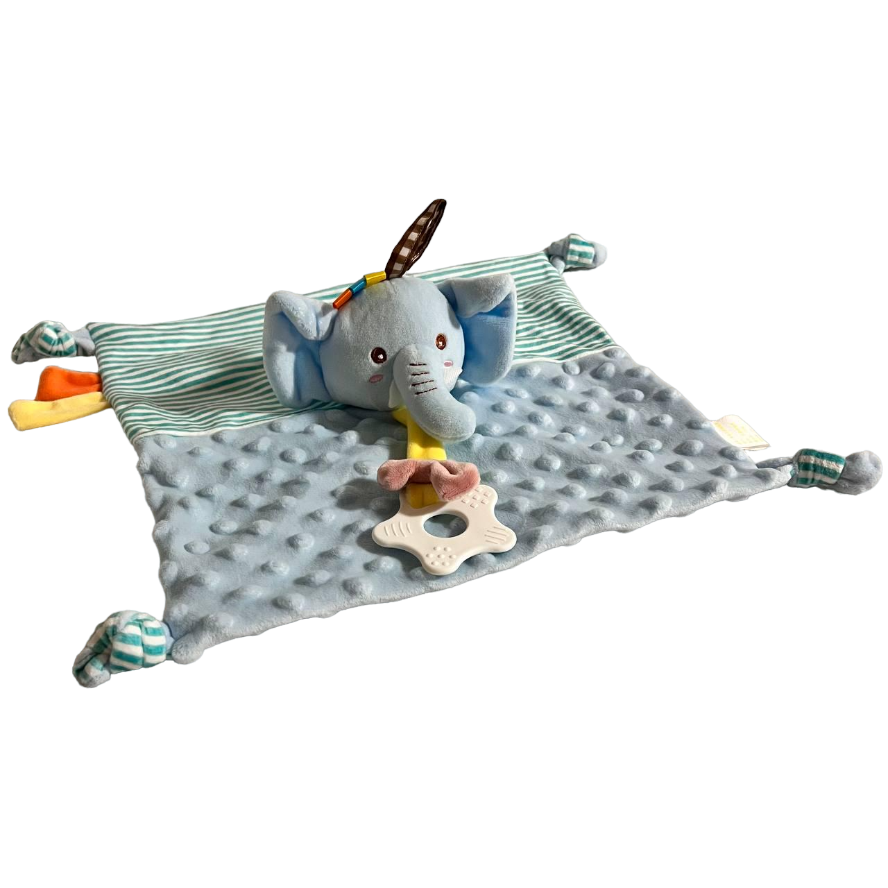 Іграшка комфортер з прорізувачем Слоненя (48264)