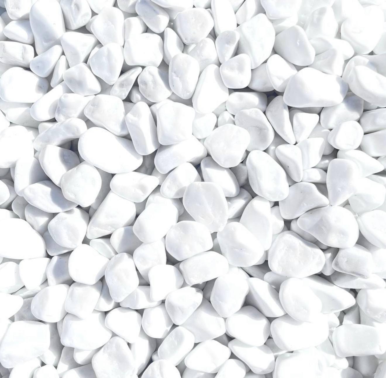 Галька Каменный двор фр. 1-2 см Белый (1250)