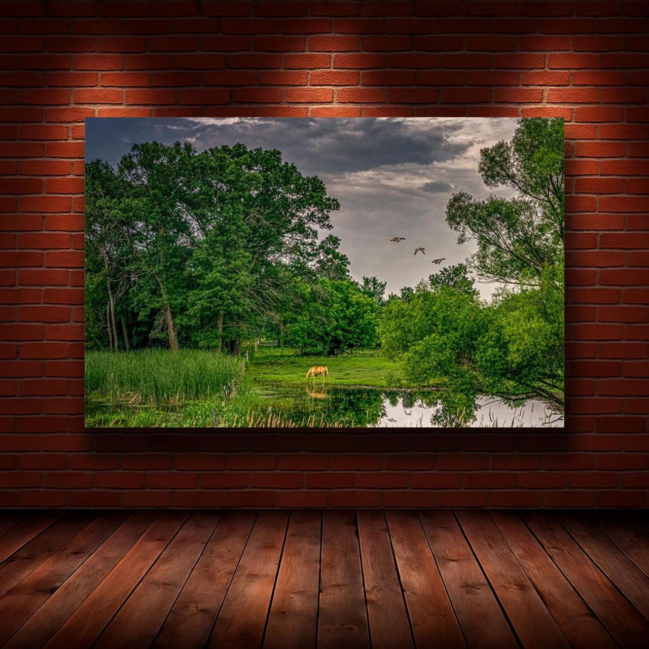 Картина на холсте Природа 30х40 см (N1351)