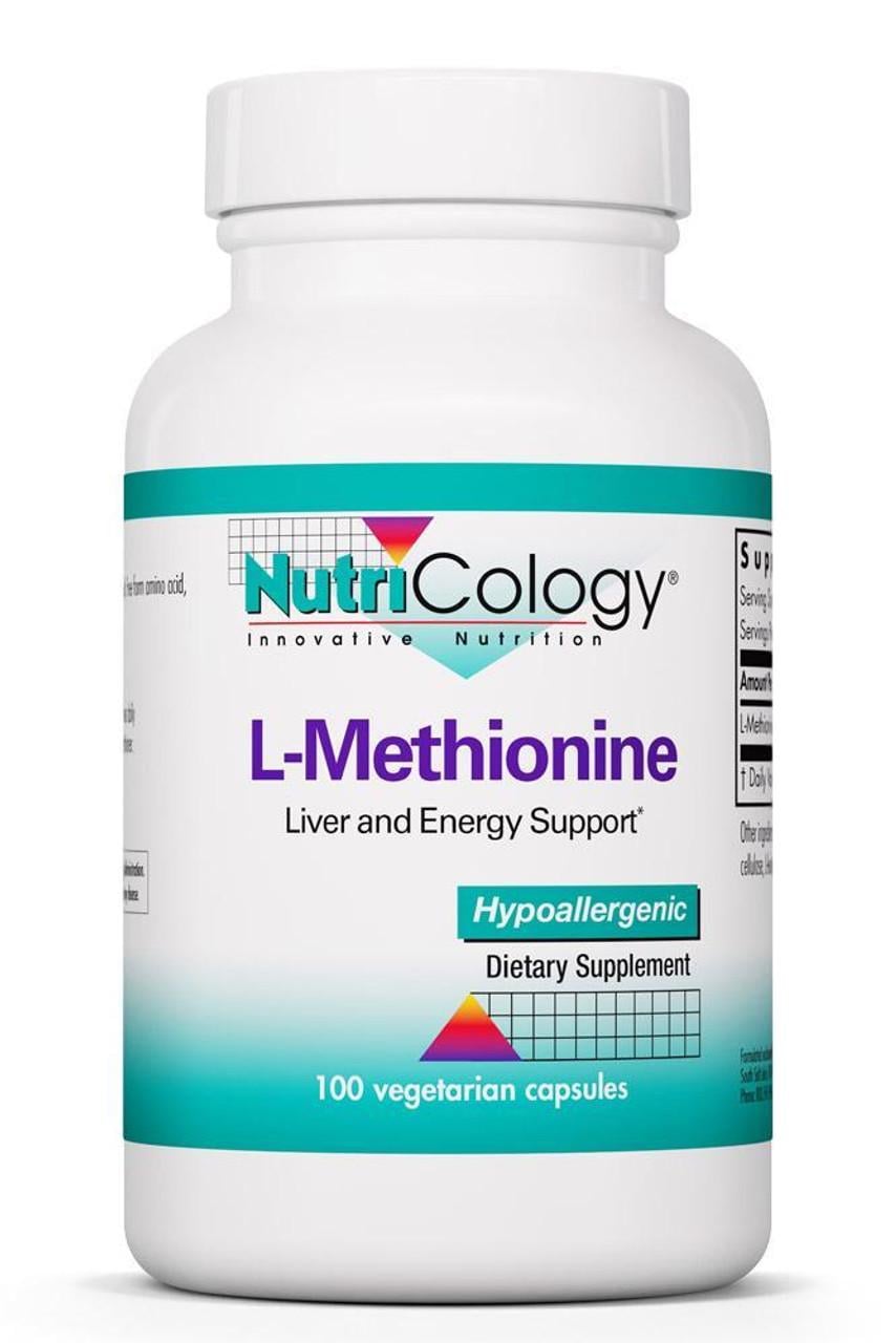 Метионин Nutricology L-Methionine 100 Veg Caps ARG-50610