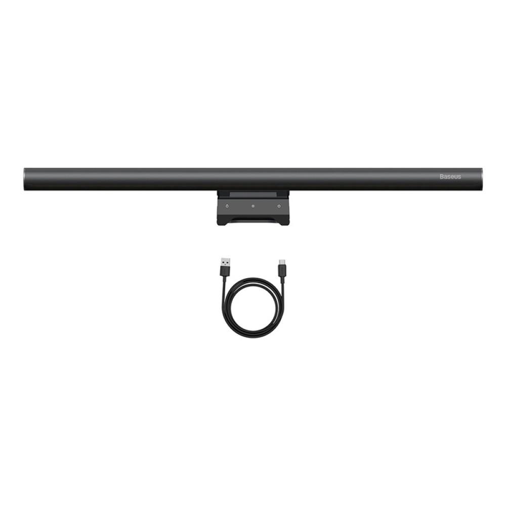 Лампа на монітор скринбар Baseus i-wok2 Series USB Asymmetric Light Source Screen Hanging Light (DGIW000101) Чорний - фото 3