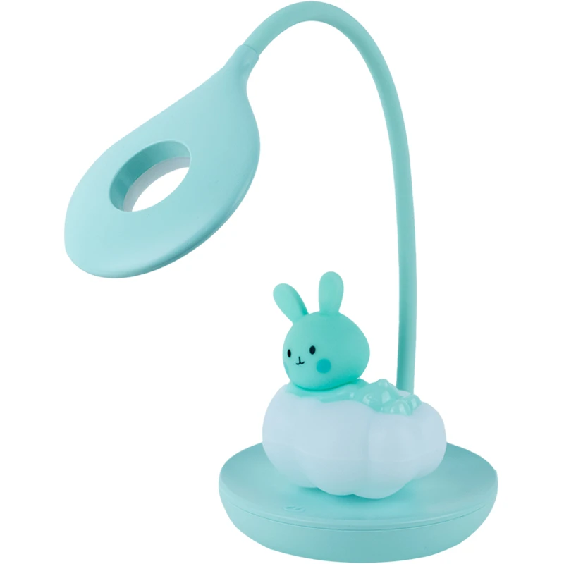 Лампа настільна Cloudy KITE Bunny LED з акумулятором Зелений (K24-493-1-4) - фото 3 Лампа настільна Cloudy KITE Bunny LED з акумулятором Зелений (K24-493-1-4) - фото 3