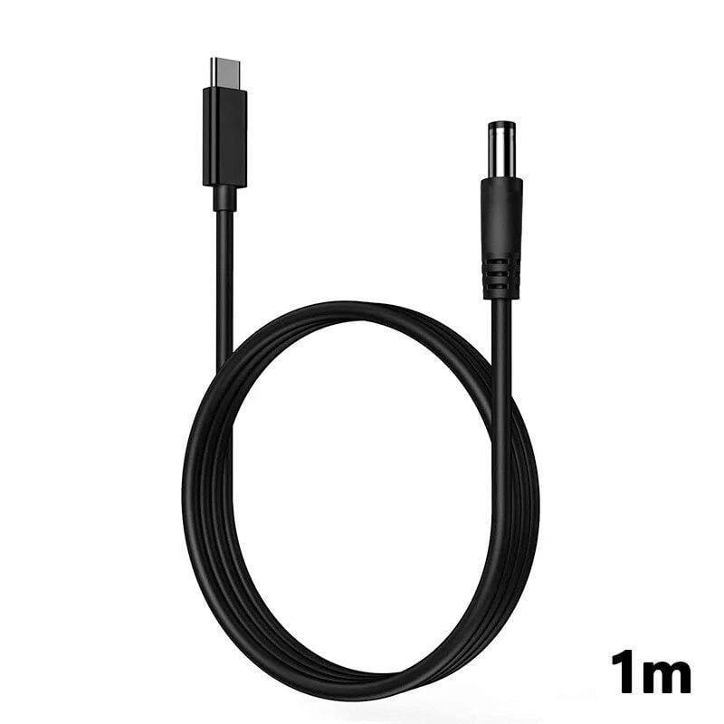 Кабель для заряджання ноутбука від повербанка з набором перехідників USB-C DC 65W (PDDC-65w-kit-2) - фото 6