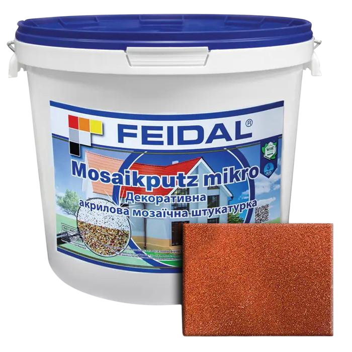 Штукатурка декоративна акрилова мозаїчна Feidal Mosaikputz mikro M11 15 кг (1886455845)