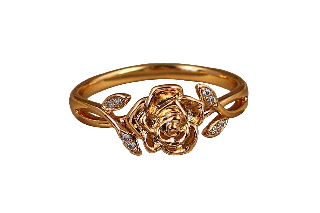 Кольцо Xuping Jewelry роза р. 18 Золотистый (2629127093)