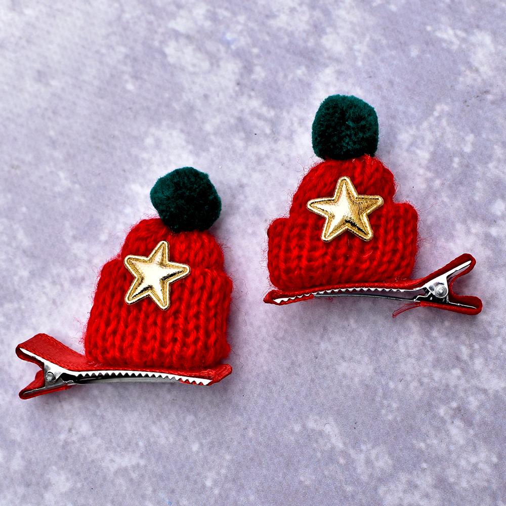 Заколка для волос M48303 New Year's 2 шт. Заколка для волос M48303 New Year's 2 шт.