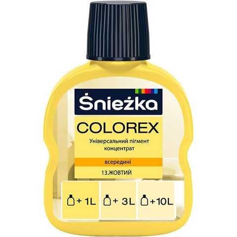 Барвник Sniezka Colorex 100 мл 013 Жовтий (000005427)