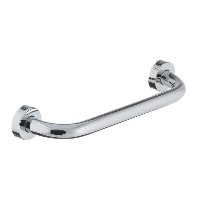 Поручень для ванной Zerix LR1718 настінний нержавіюча сталь Хром (ZX2697)