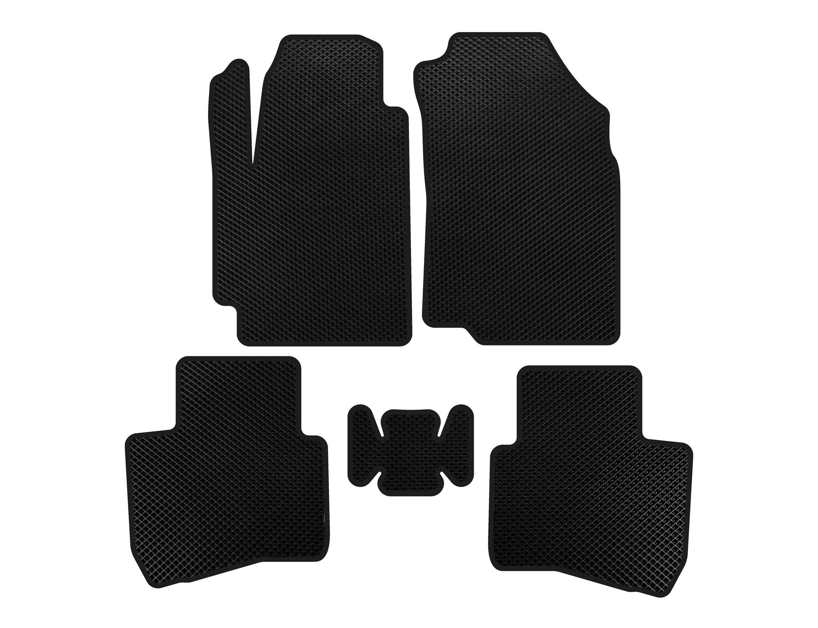 Коврики EVA Digital Designs для JAC S2 2014-2020 гг. Черный (133324)