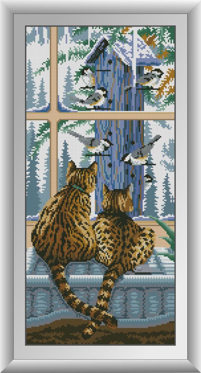 Алмазная мозаика Dream Art Наблюдатели 28x60 см (DA.30492)