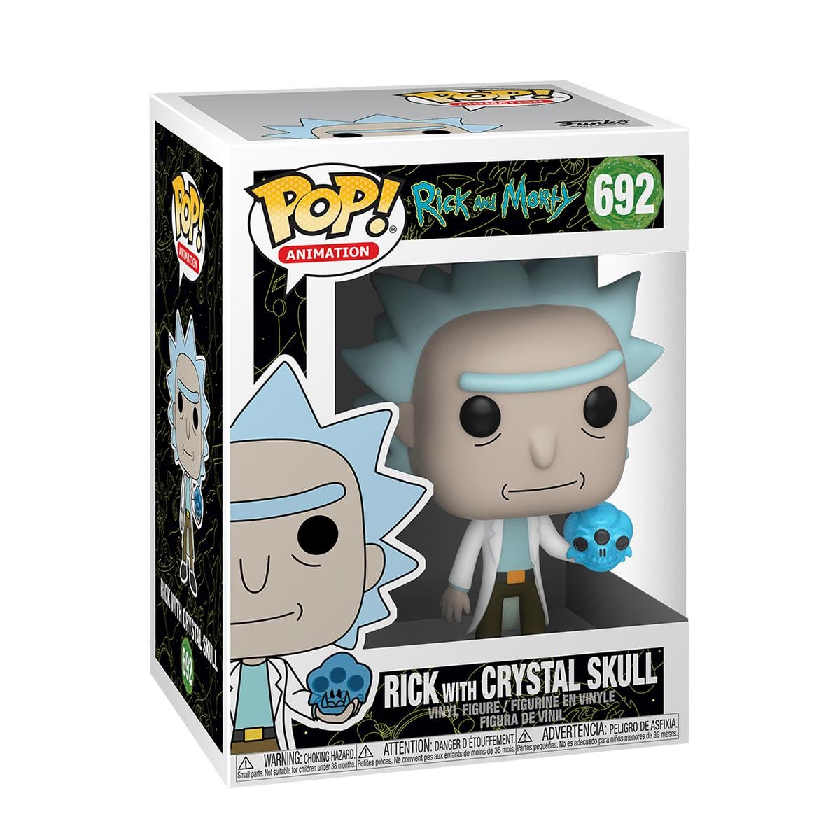 Детская игровая фигурка Funko POP Рик Санчез Рик и Морти (45438)