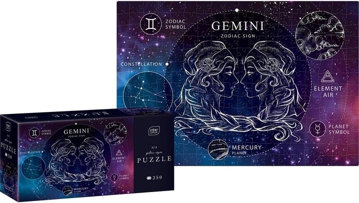 Пазли тришарові ТМ InterDRUK Знаки зодіаку Близнюки 250 шт. 48х33 см (5902277341891)