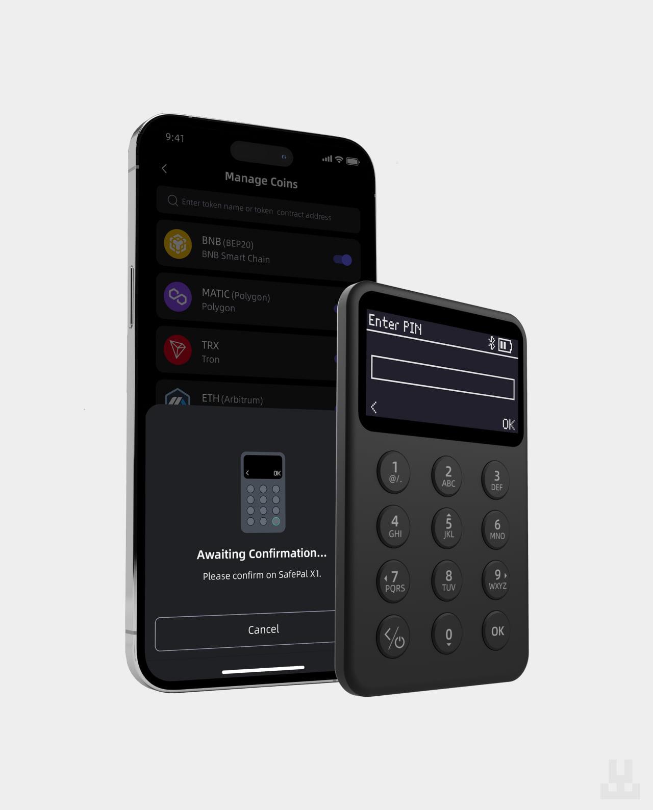 Криптогаманець Safepal X1 (33097) - фото 6 Криптогаманець Safepal X1 (33097) - фото 6