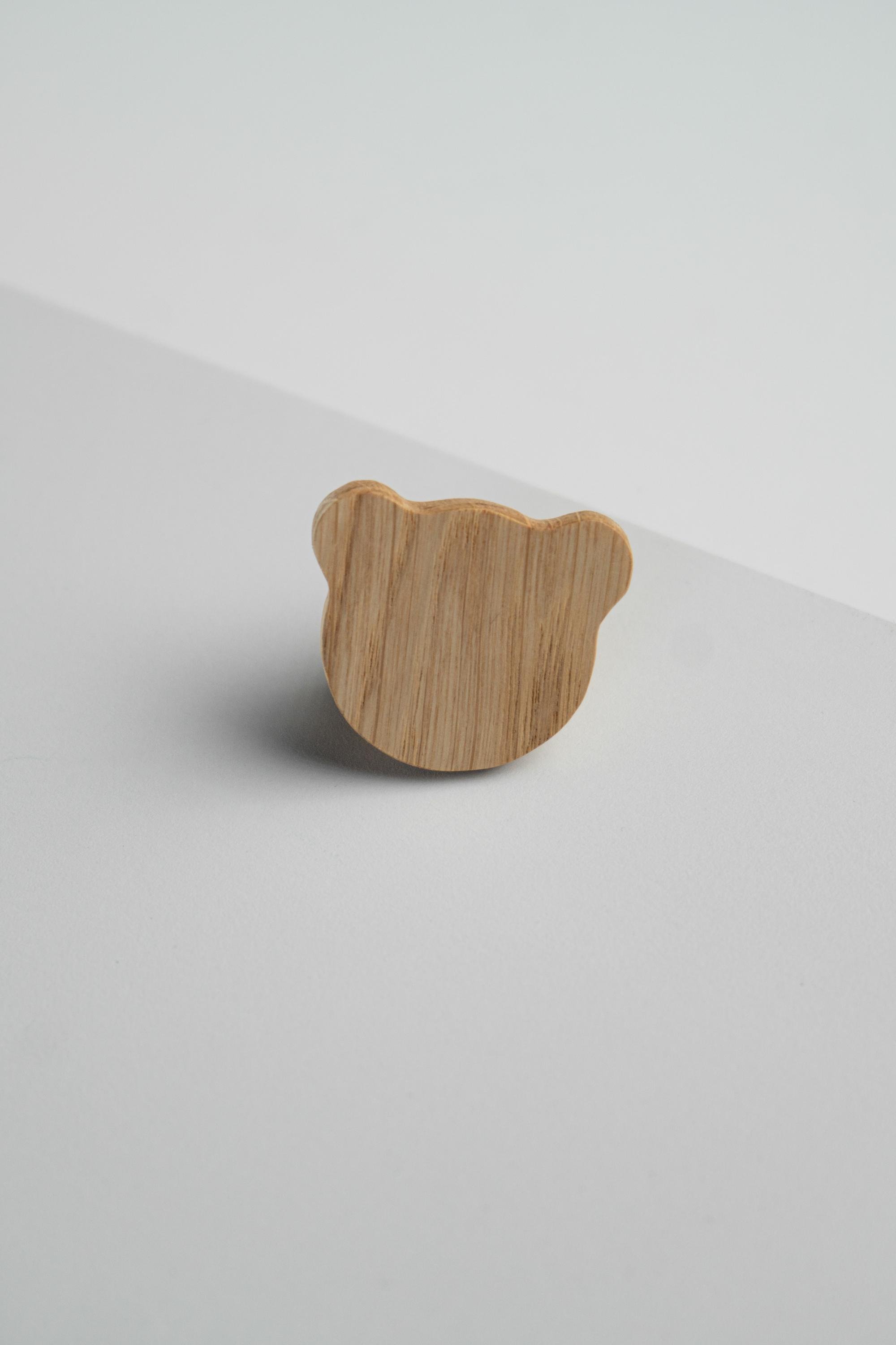 Меблева ручка Bear із дерева 43 мм - фото 5 Меблева ручка Bear із дерева 43 мм - фото 5