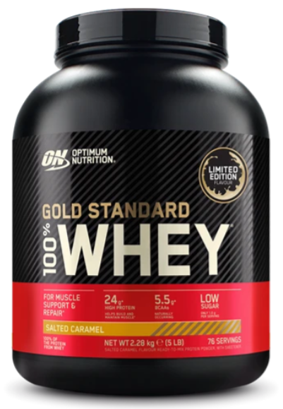 Протеин Optimum Nutrition Gold Standard 100% Whey Salted Caramel 2280 г