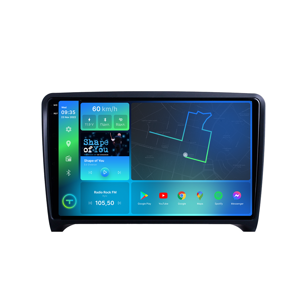 Магнитола штатная Torssen 2K Audi TT 06-14 F98256 4G Carplay DSP (202306742)