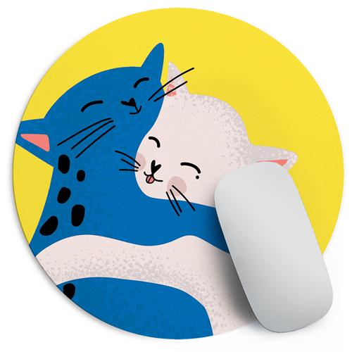 Коврик для мыши Presentville Обнимашки 20 см (RKYL_23F054)