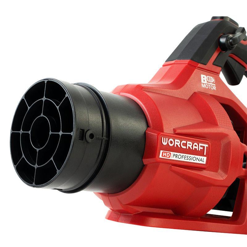 Повітродув акумуляторний безщітковий Worcraft CLB‑S40LiBA з акумулятором 2 4А і зарядним пристроєм (43294) - фото 7