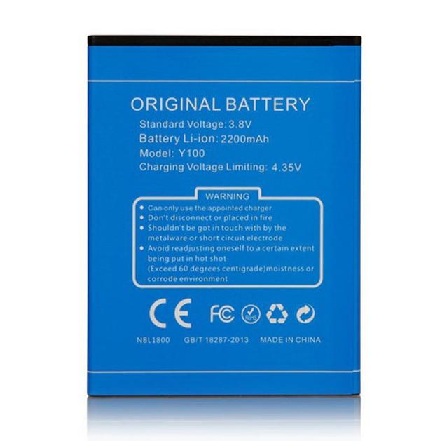 Акумуляторна батарея для Doogee Y100/VALENCIA 2/Y100 Pro 2200 mAh (000021388)