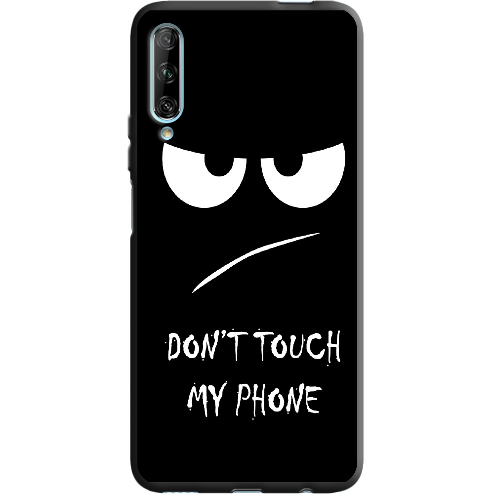 Чехол Boxface Huawei P Smart Pro Don't Touch my Phone Черный силикон (38612-up535-38955)