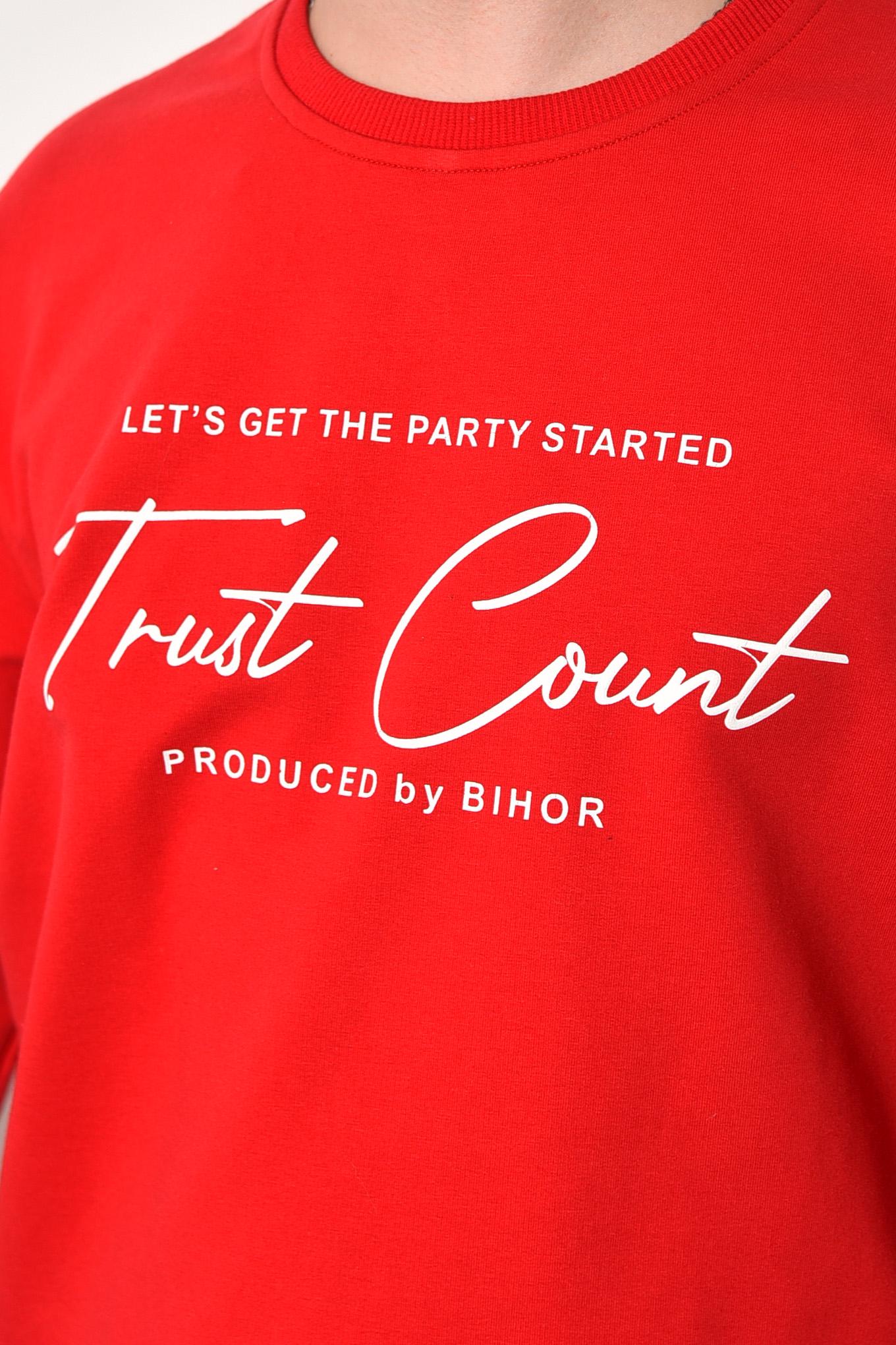 Світшот чоловічий напівбатальний 4XL з написом Червоний (176794) - фото 4 Світшот чоловічий напівбатальний 4XL з написом Червоний (176794) - фото 4