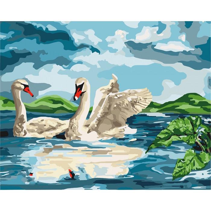 Картина по номерам Ідейка Возле озера 40х50 см (KHO4147)